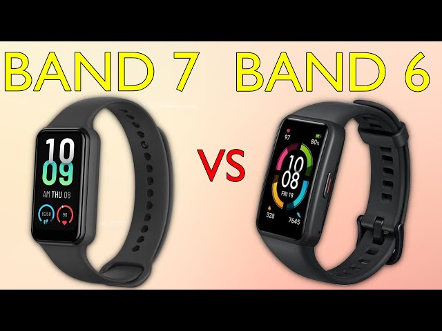 Amazfit Band 7 vs Honor Band 6  Full Specs Compare Smartwatches 