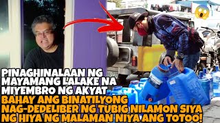 MIYEMBRO DAW NG AKYAT BAHAY ANG BINATILYONG NAG-DEDELIBER SA KANILA NG TUBIG;NAPAHIYA SIYA SA HULI!