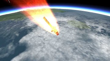 Kerbal Space Program Deadly Re-Entry Satellite Test