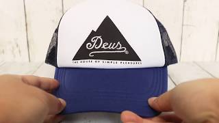 Deus Ex Machina デウスエクスマキナ PEAK TRUCKER CAP メッシュキャップ DMW57188