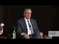 Leadership and Public Service: A Conversation with the Honorable Mitt Romney