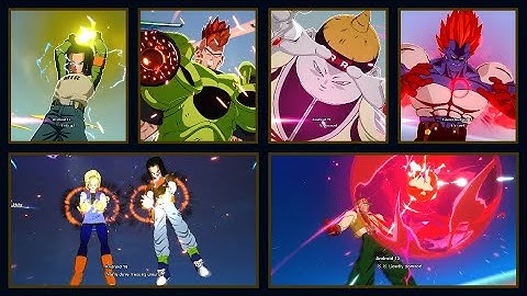 All Android (13, 16, 17, 18 And 19) Ultimates And Skills - Dragon Ball Sparking Zero