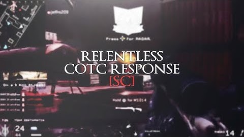 Relentless COTC Response (SC) #SummerCOTC @TheCOTCNetwork