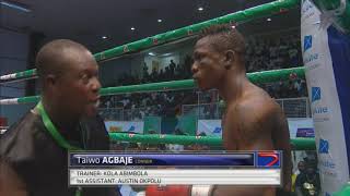 Taiwo "Esepo" Agbaje  vs  Tope "TP Rock" Musa (GOtv Boxing Night edition 16)