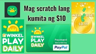 Winkel Play Daily app review|Paying or not Paying $10 withdrawal thru Paypal. screenshot 1