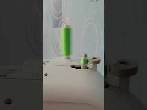 Намотка нитки на