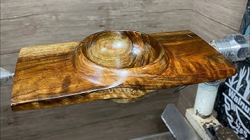 Extreme Woodturning: This Black Walnut Bowl Turned Out Better Than I Expected