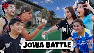 Jowa Vs Jowa Badminton Battle - Away To
