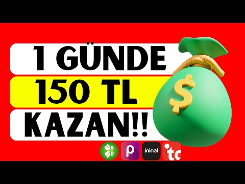 1 GÜNDE 150 TL PARA KAZANMAK 🔥 ÇALIŞMADAN PARA KAZANMA FORMÜLÜ 🔥 İNTERNETTEN PARA KAZANMA 2024