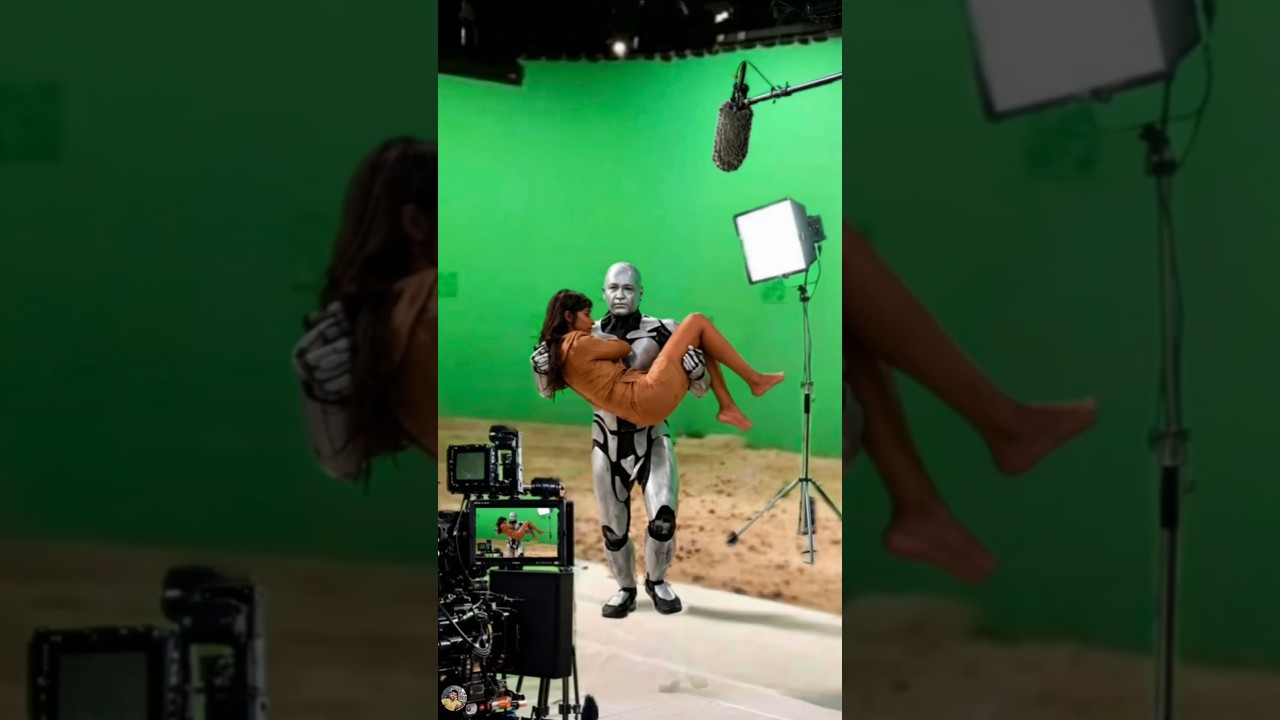 Robot Movie Behind the Scenes | Robot Movie Shooting #movie​ #shorts