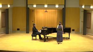 "The Hag," spooky song for soprano and piano by William Kenlon