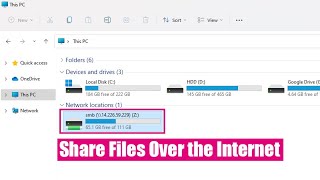 How to Share Files Over the Internet on Windows 11/10 screenshot 4