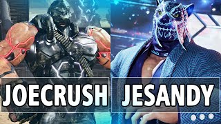 Tekken 8: JoeCrush (Jack-8) Vs Jesandy (King) | High Level Gameplay.