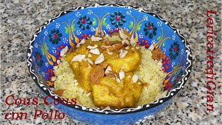 Ricetta succulenta con Cous Cous e pollo al latte di cocco