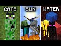 All minecraft mobs and their weaknesses. (2020)