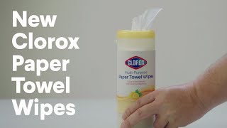 NEW! Clorox Multi-Purpose Paper Towel Wipes