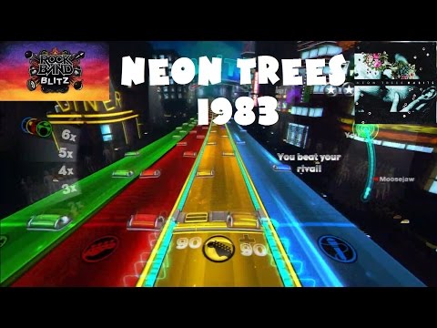 Neon Trees - 1983 - Rock Band Blitz Playthrough (5 Gold Stars)