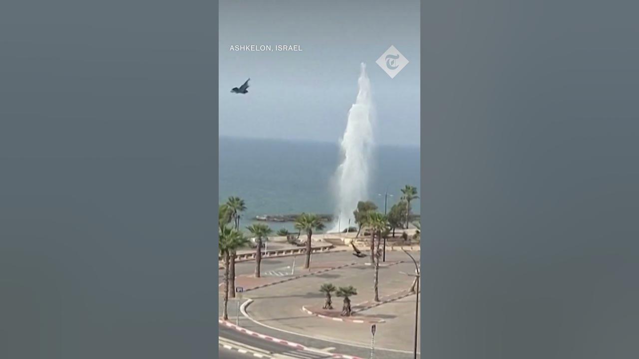 Hamas rocket falls near Ashkelon in Israel