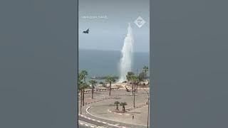 Hamas rocket falls near Ashkelon in Israel