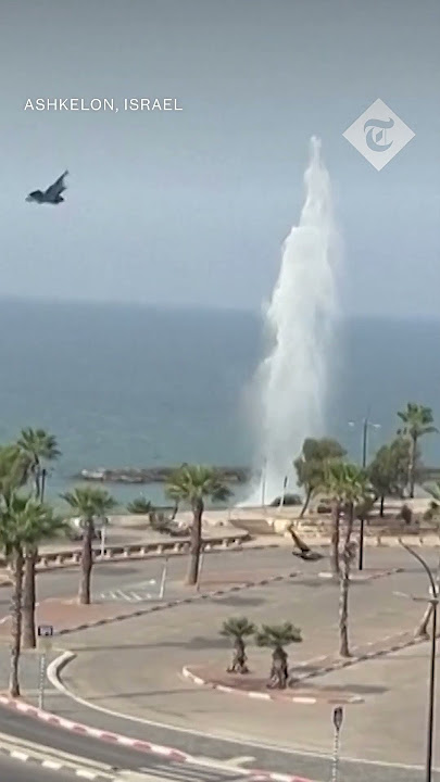 Hamas rocket falls near Ashkelon in Israel