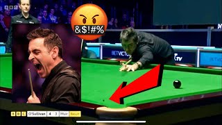 Tip-Gate! Ronnie O’Sullivan’s Tip comes off TWICE during Match - Post-match Interview Welsh Open 23