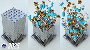 Cinema 4D Tutorial - Create Your First Animation ( Beginner) 2025