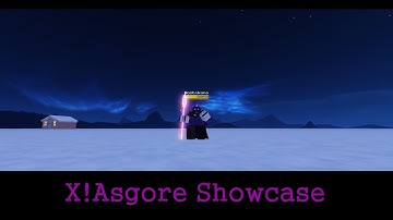 X!Asgore showcase (Alternate Battlegrounds)