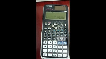 REGRESIÓN LINEAL CON CALCULADORA FX-991EX #shorts