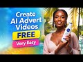 How to Create Advert Videos With Free AI Tools (Very Easy)