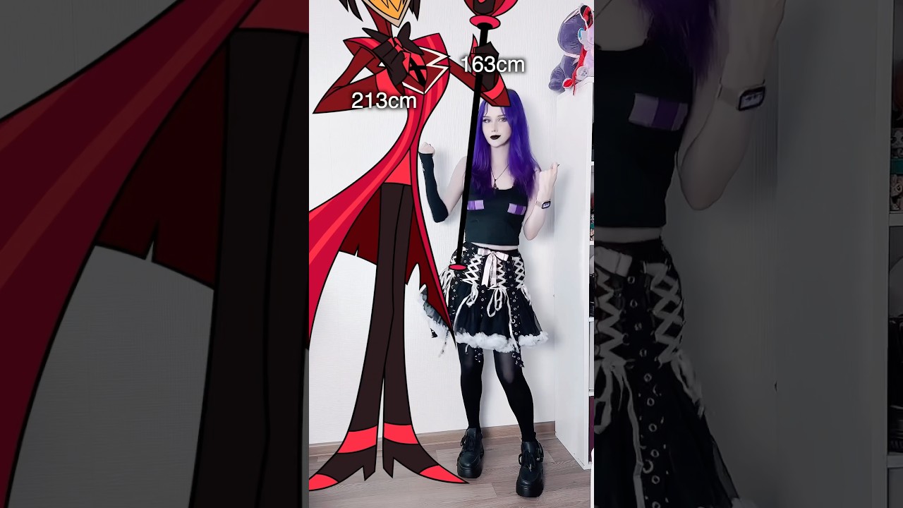 ALASTOR VS VOX!! Who wins? #cosplaygirl #cosplayer #cosplay #hazbinhotel #alastor #vox