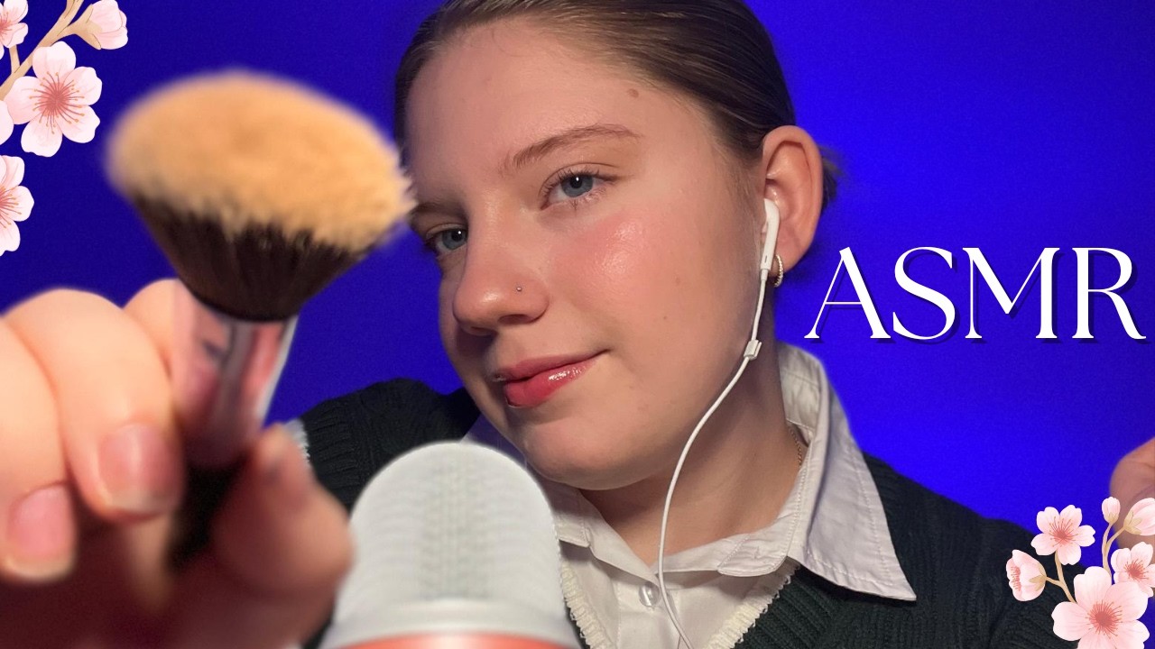 ASMR 💤 |HAGO TU MAQUILLAJE para INVIERNO ! ❄️💄 *°+