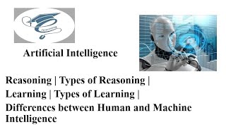 Reasoning | Learning | Types | Human and Machine Intelligence Lecture 3