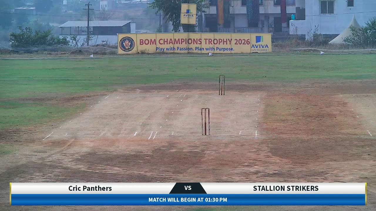 Cric Panthers vs STALLION STRIKERS live cricket match | 22-Feb-26 11:00 AM 20 live - Morning King S