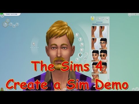 The Sims 4 Create A Sim Demo - Creating Romire [Part 1]