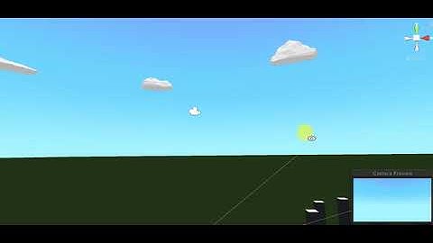 Sky Studio - Unity - Scene View - Showing Custom Low Poly Clouds