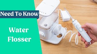Countertop Water Flosser  Key things to know before buying