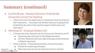 Assignment 3 - Flipping the Classroom Jasmine Hong