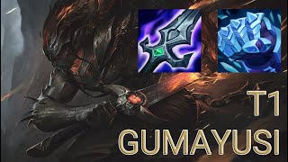 T1 Gumayusi Yasuo ADC VS Ezreal | KR GrandMaster Patch 14.2