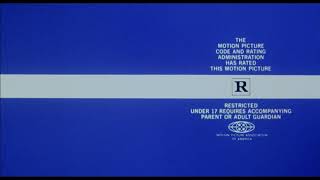 MPAA Rating Card (R, 1981)