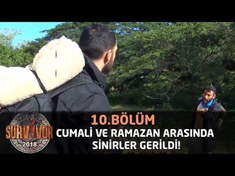 Survivor 2018 | 10. Bölüm |  Cumali ve Ramazan arasında sinirler gerildi!