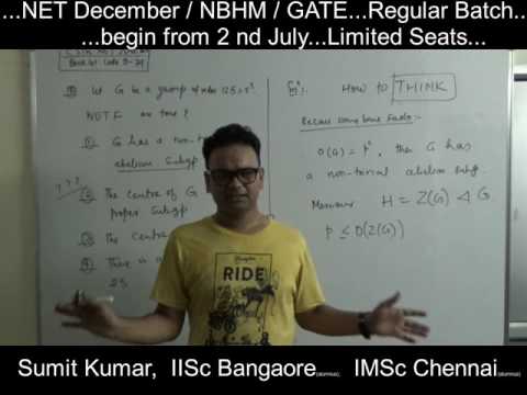 Group of order 125 and Its properties...NET JUNE 17 Solution..http://nobleforumindia.com/index.html