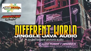 DJ Slow Trap Different World || Jinggle Java Audio Terbaru || Bass Gleerr ⚡