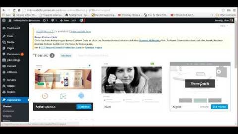 How to delete a wordpress theme | how to uninstall a wordpress theme