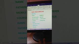 MS Word Macros Automation Full Tutorial 🔥 | Kaam 1 Click Me Kaise Kar#shorts #viral