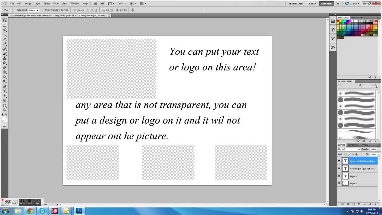 how-to-make-a-template-using-5x7-youtube