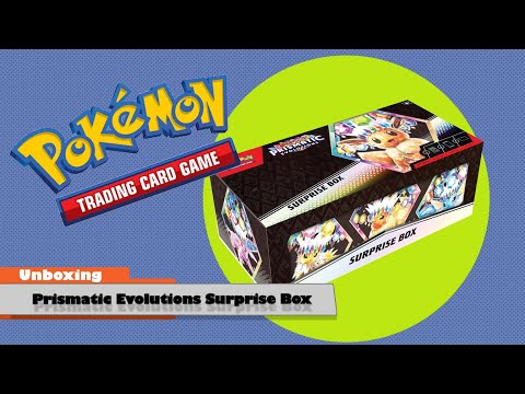 pokemon trading card game prismatic evolutions surprise box MHDEALSPLUS VioletPrismatic Evolutions expansion Scarlet & Violet - Prismatic
