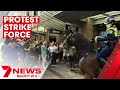 Dozens arrested for attending anti-lockdown protest amid Sydney's worsening COVID outbreak | 7NEWS