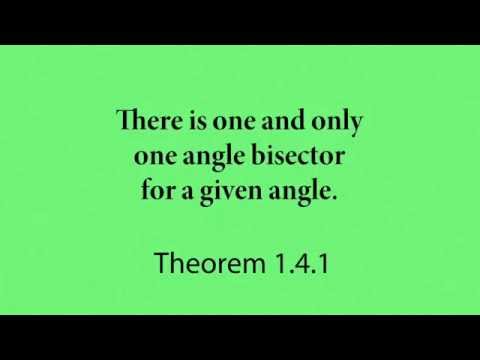 1.4.2 Postulates and Theorems