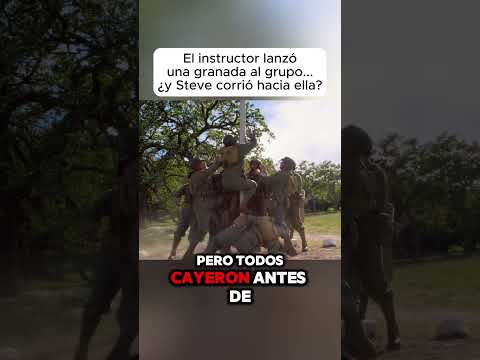 El instructor lanzó una granada al grupo... ¿y Steve corrió hacia ella?#shorts #viralvideo
