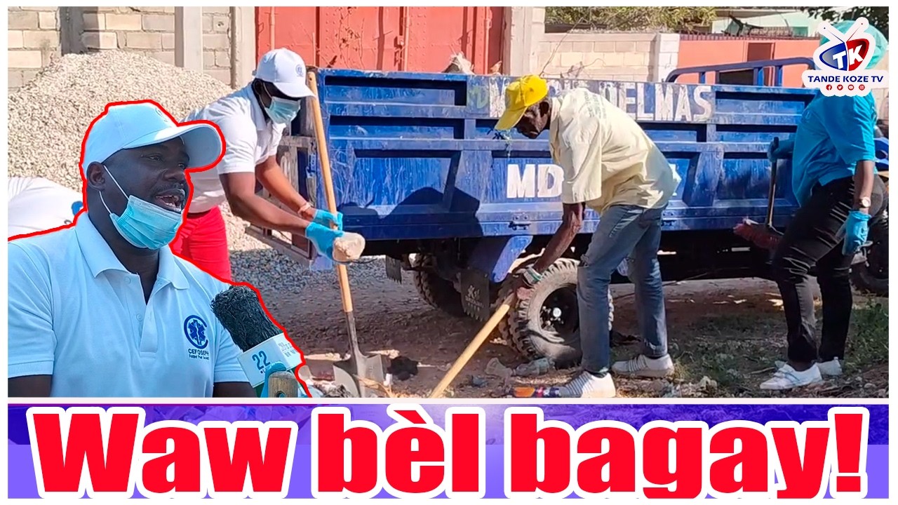 Plizyè etidyan CEFOSEPH deside netwaye lari Delma 49 la  pou fete 11 lane yo